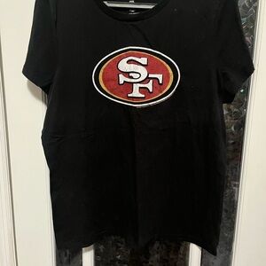 Old Navy Black T-Shirt with SF Logo Size XXL